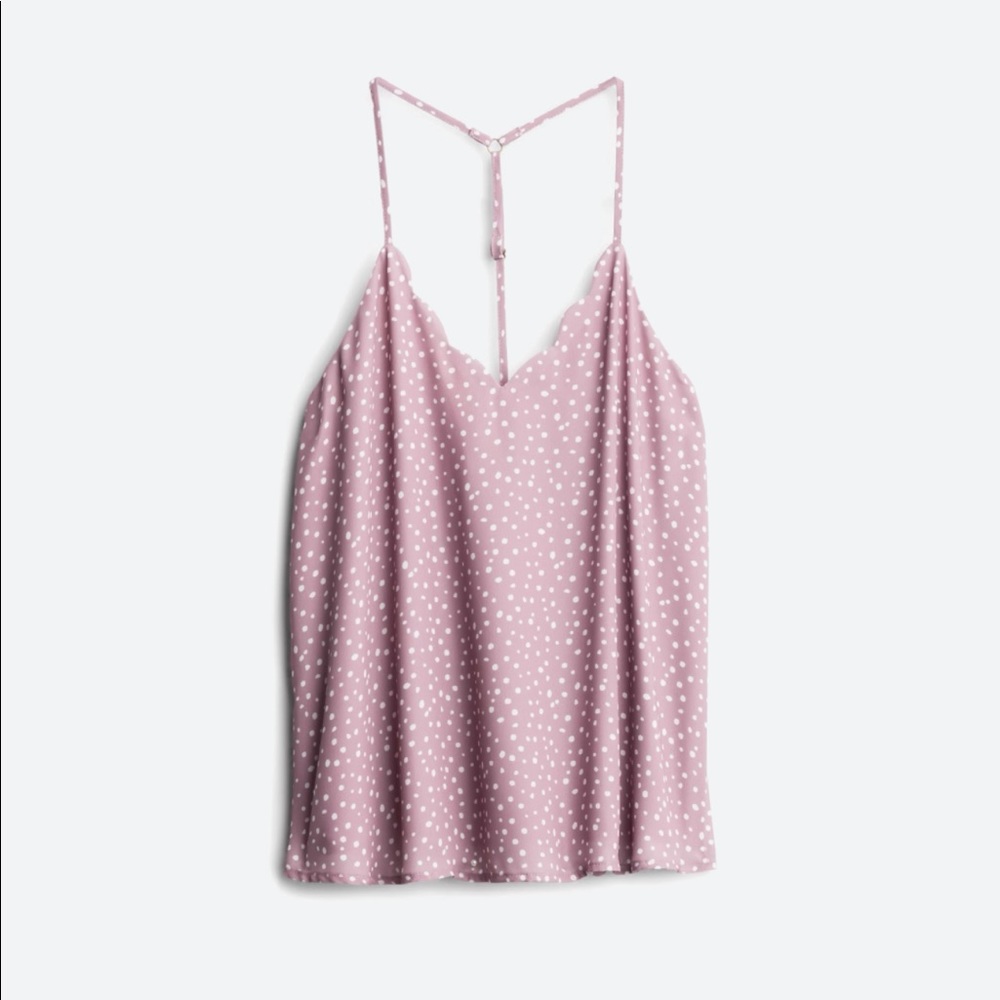 Pink Scallop Detailed Blouse